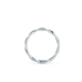 Wedding Band 1 CT Round Brilliant Cut Full Eternity Twisted Infinite CrossOver Band