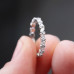 Wedding Band 1 CT Marquise and Round Cut Full Eternity Anniversay Band