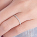 Wedding Band Round Brilliant Cut Full Eternity Stacking Anniversary Band