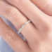 Wedding Band Round Brilliant Cut Full Eternity Unique Moissanite Band