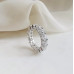 Wedding Band 5.20 CT Round Shaped Moissanite Full Eternity Engagement Band