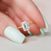 Engagement Ring 4 CT Emerald Cut Braided Moissanite Hidden Halo Infinite Ring