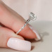 Engagement Ring 2.50 CT Round Cut Braided Infinite Moissanite Ring