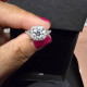 1 Carat Moissanite ring 